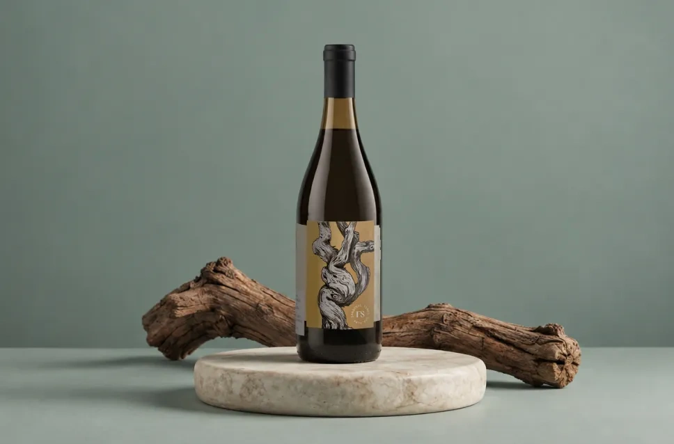 Botellas de vino Salia 2024 de Finca Sandoval