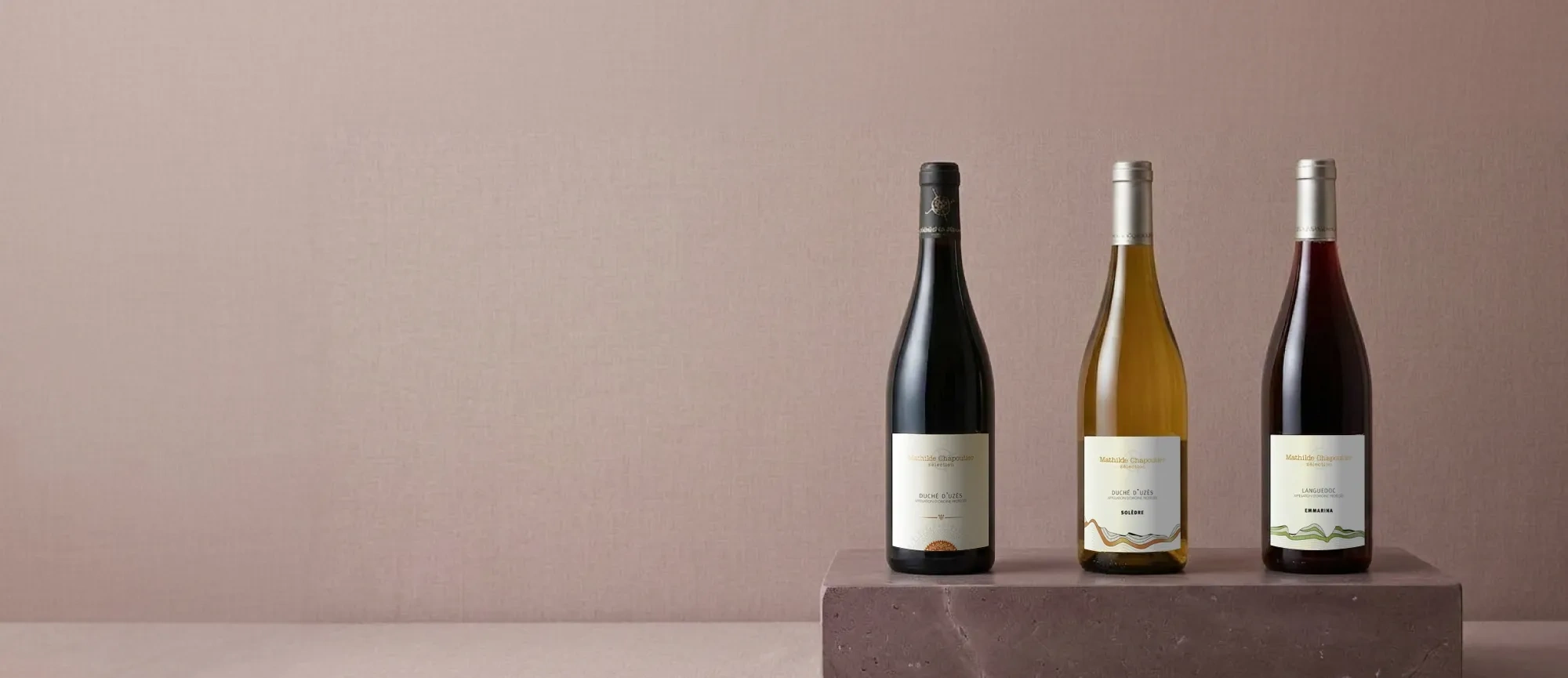 Vinos de la bodega Mathilde Chapoutier