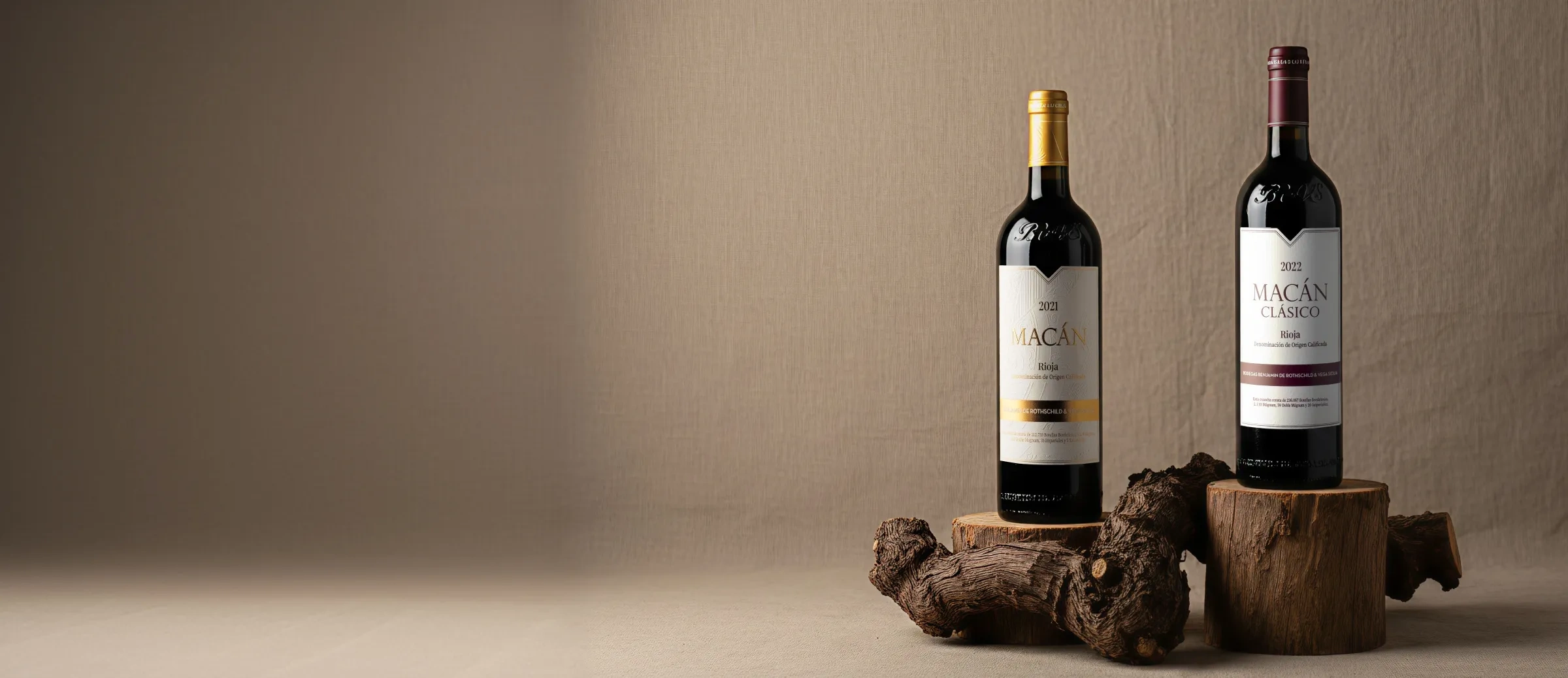 Vinos de la bodega Macán