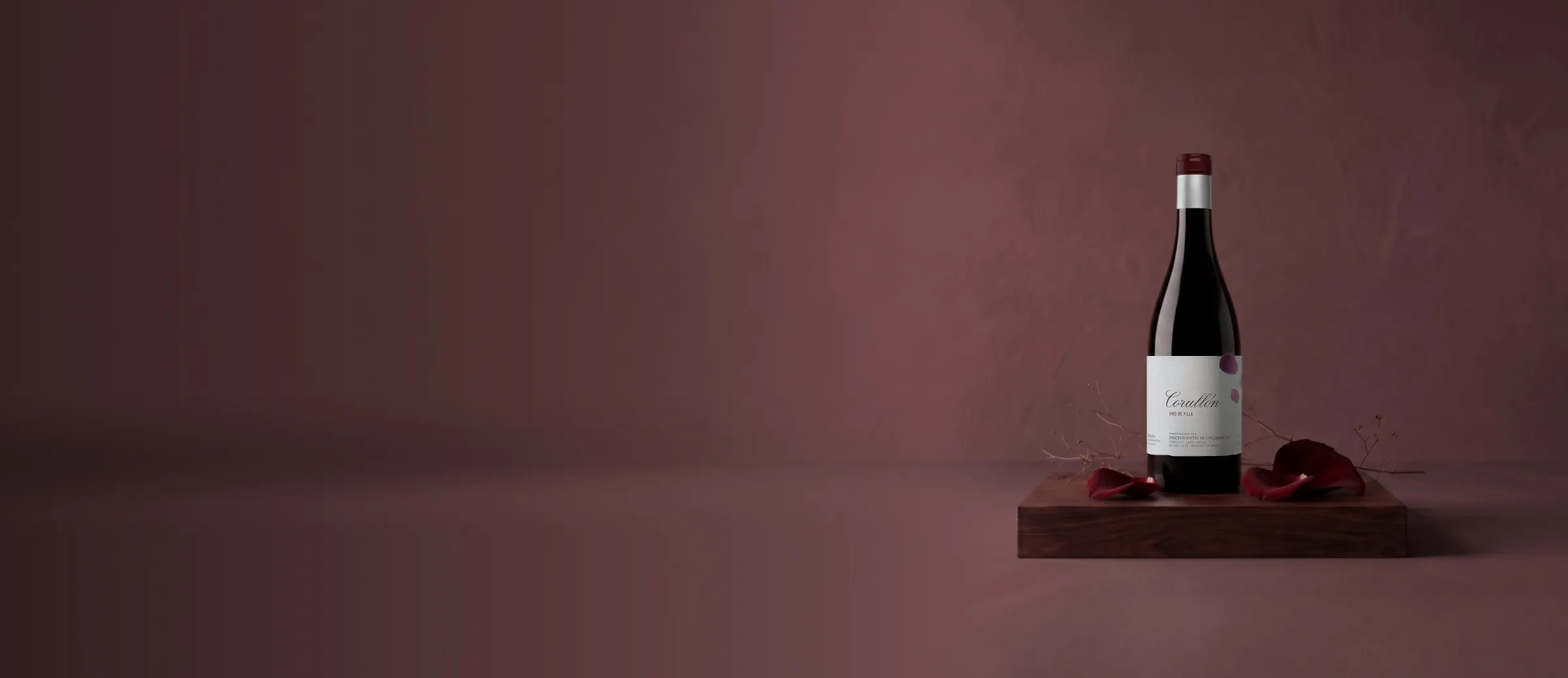 Botella de vino Corullón 2023