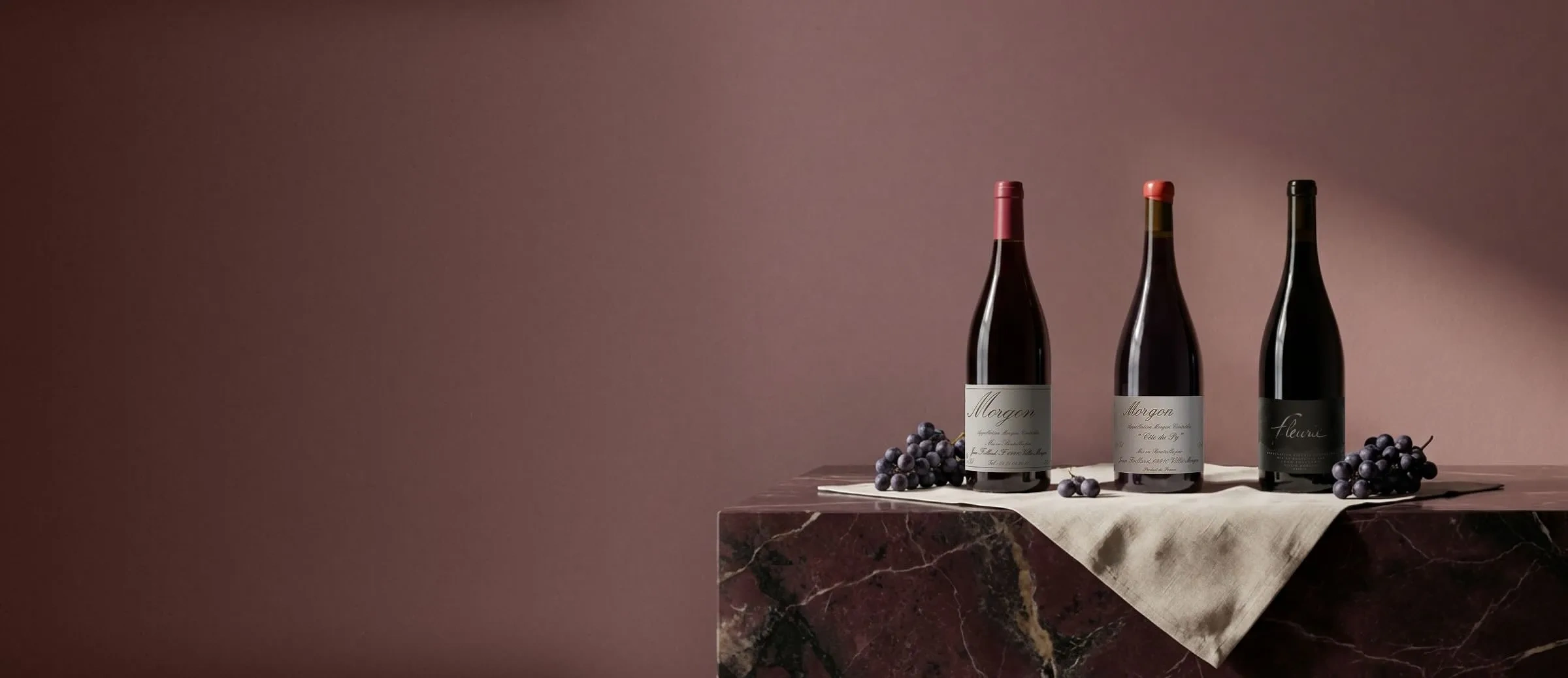 Vinos de la bodega Jean Foillard