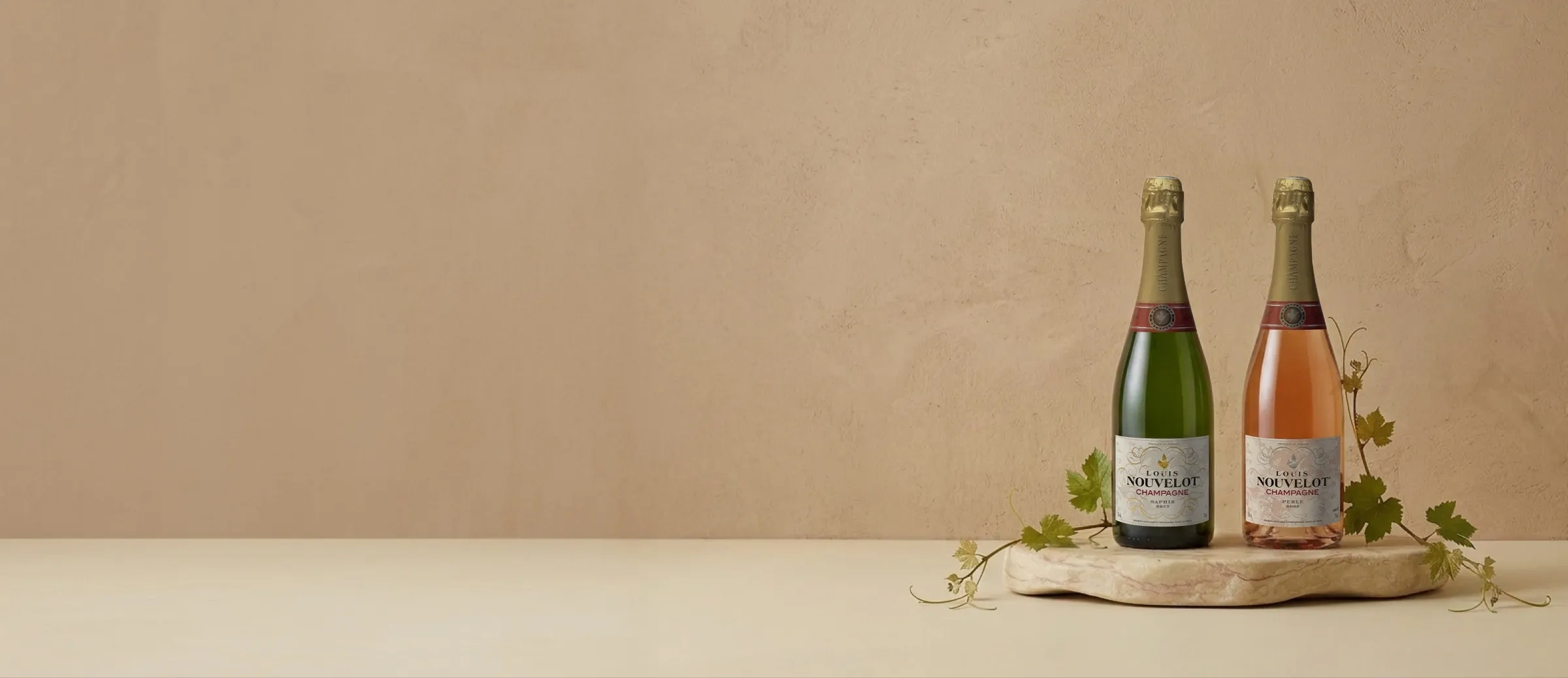 Botellas de champagne Louis Nouvelot