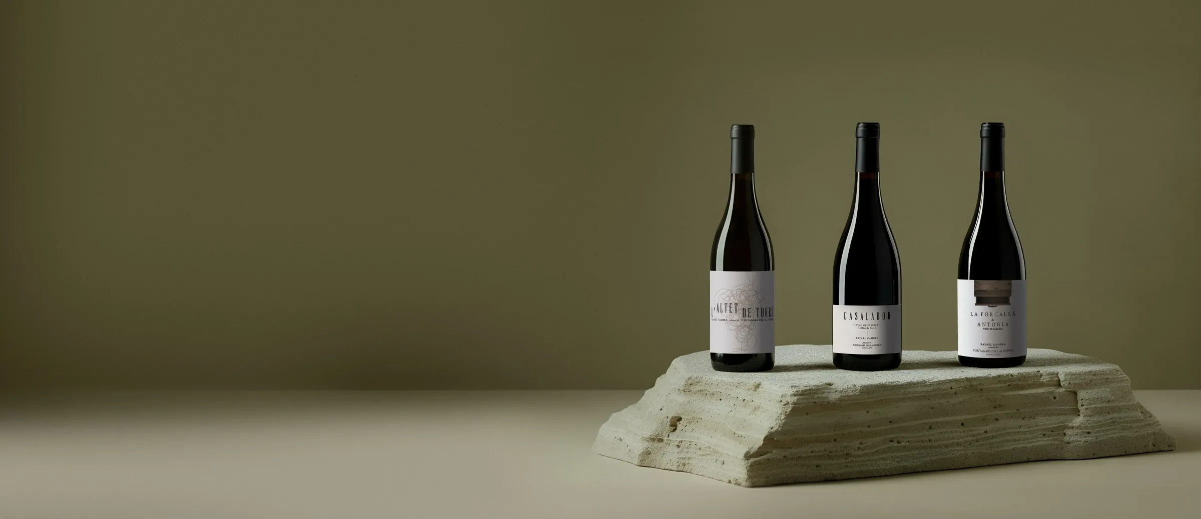 Vinos de la bodega Rafael Cambra