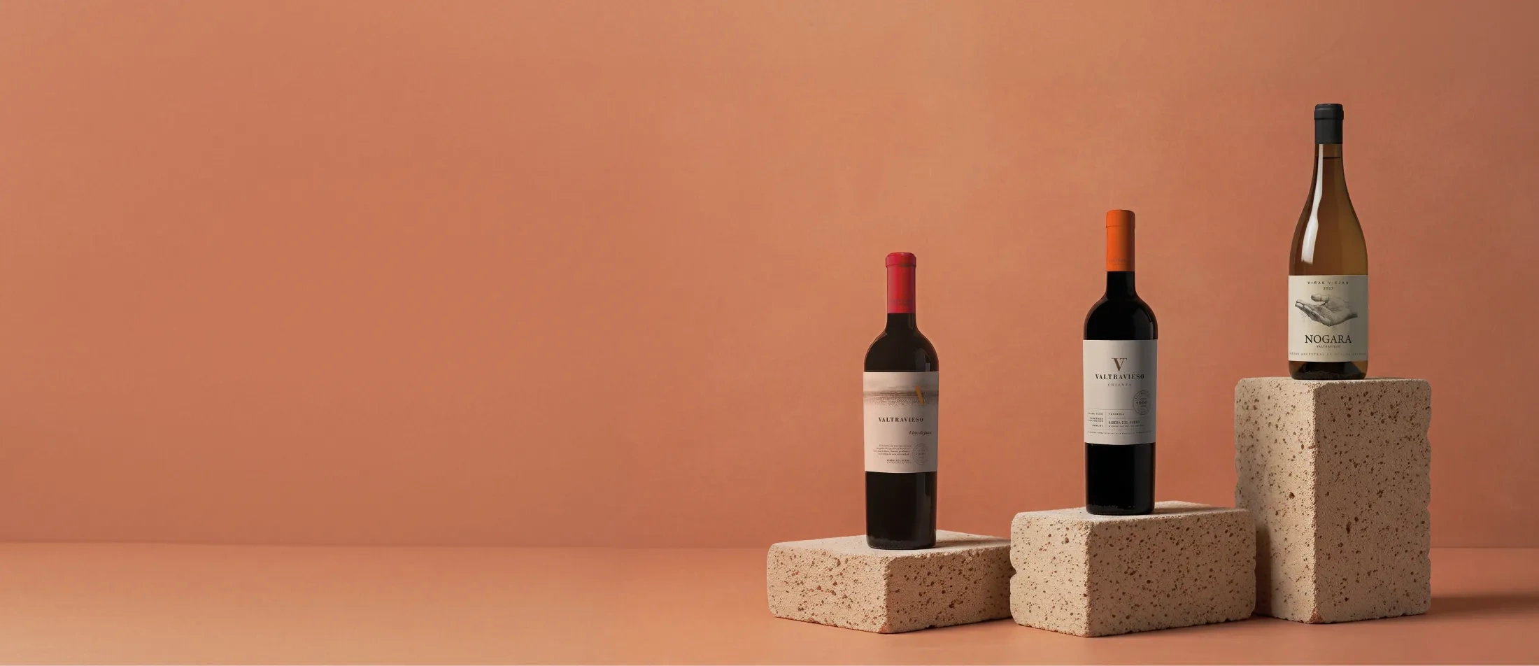 Vinos de la bodega Valtravieso