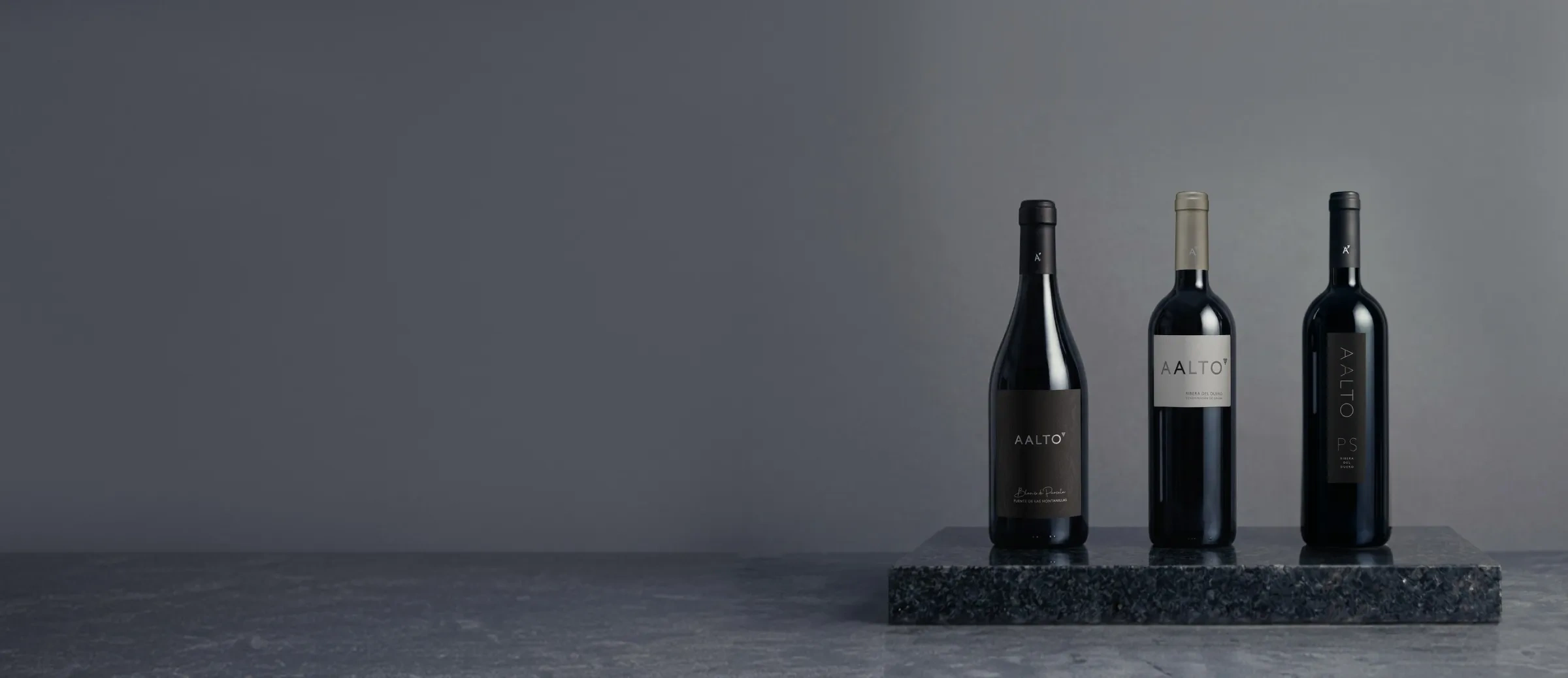 Botellas de vino de Aalto Bodegas y Viñedos