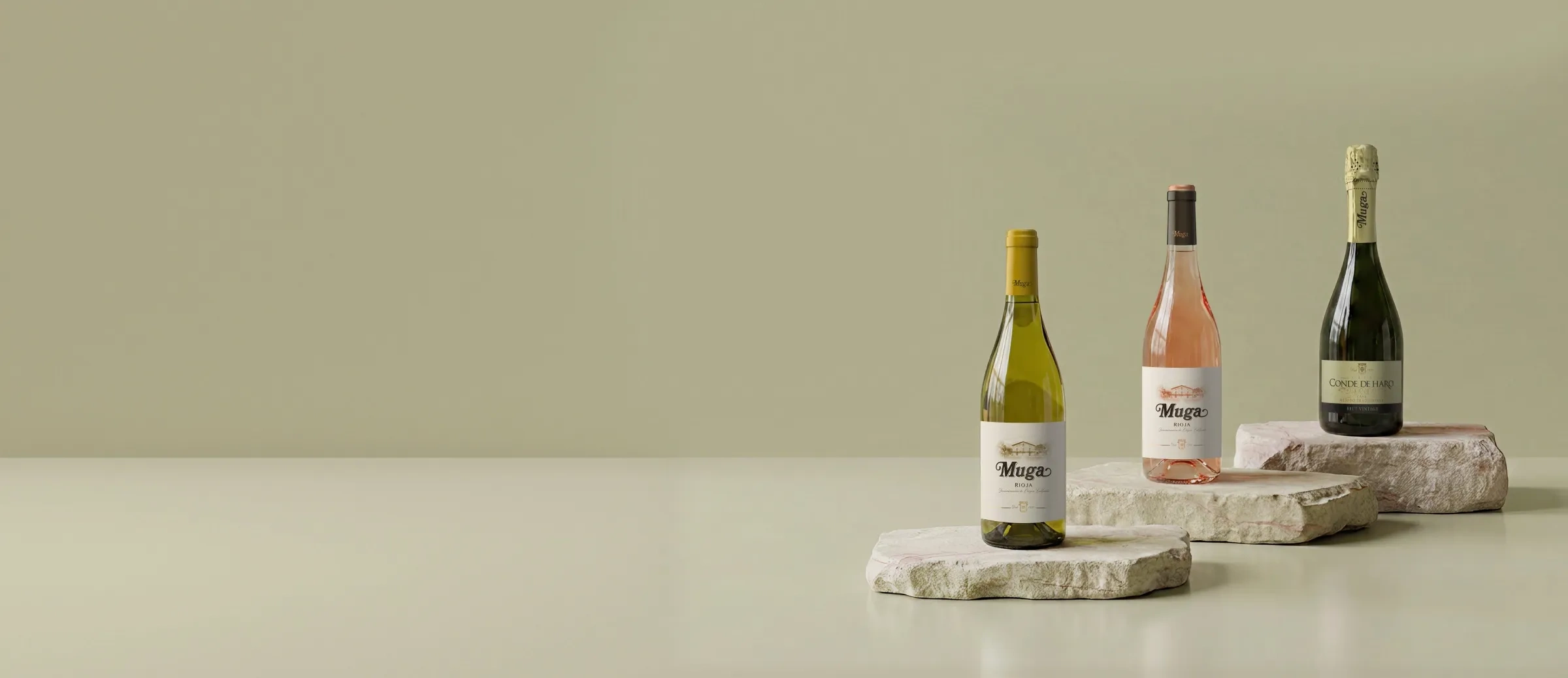 Botellas de vino de Bodegas Muga