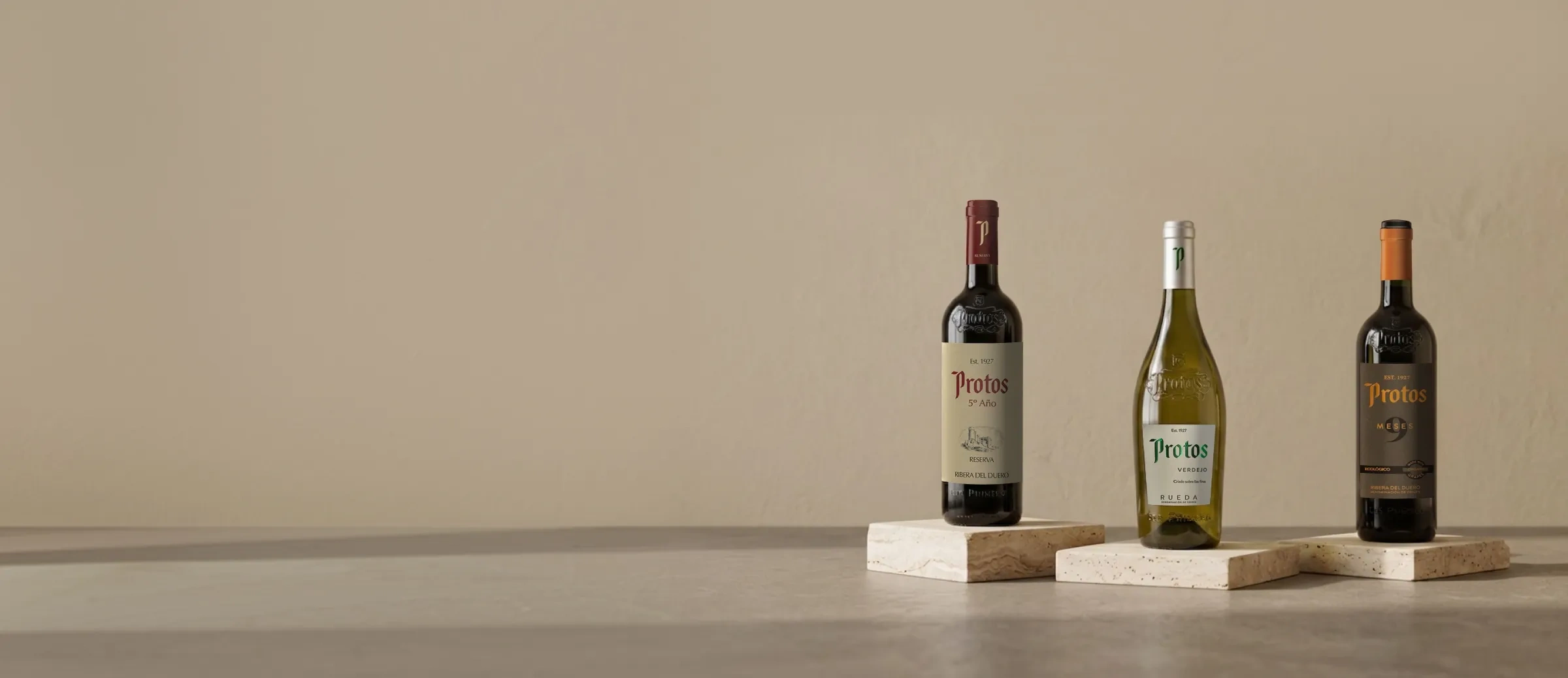 Botellas de vino de Bodegas Protos