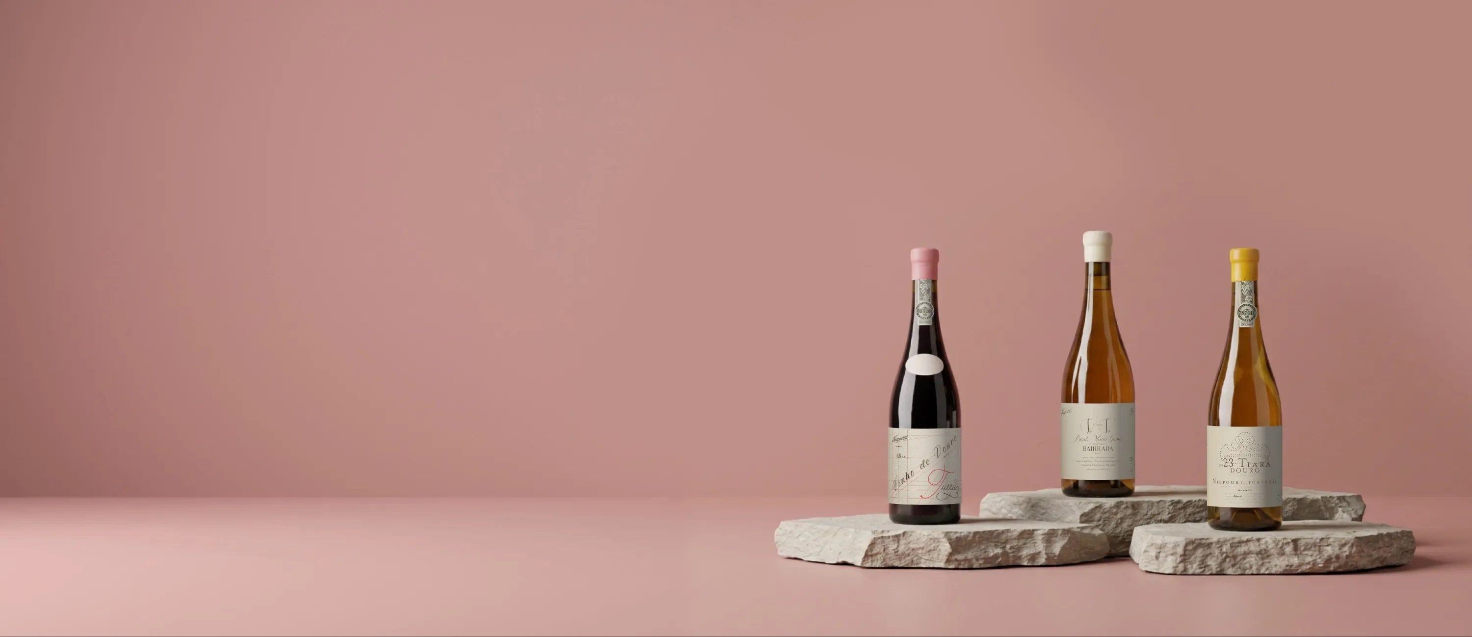 Botellas de vino de la bodega Niepoort