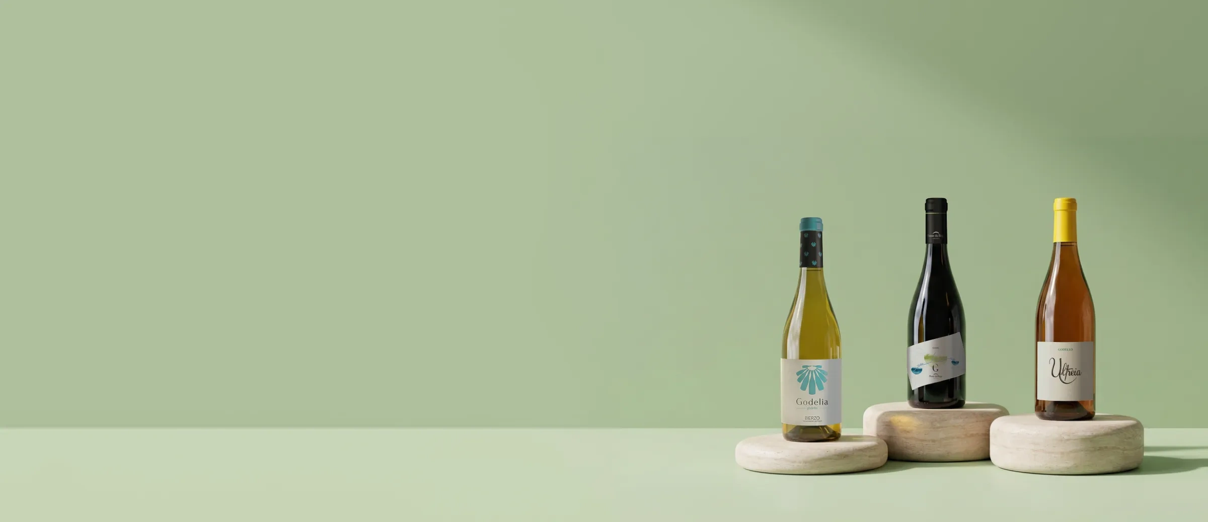 Botellas de vino godello con descuento