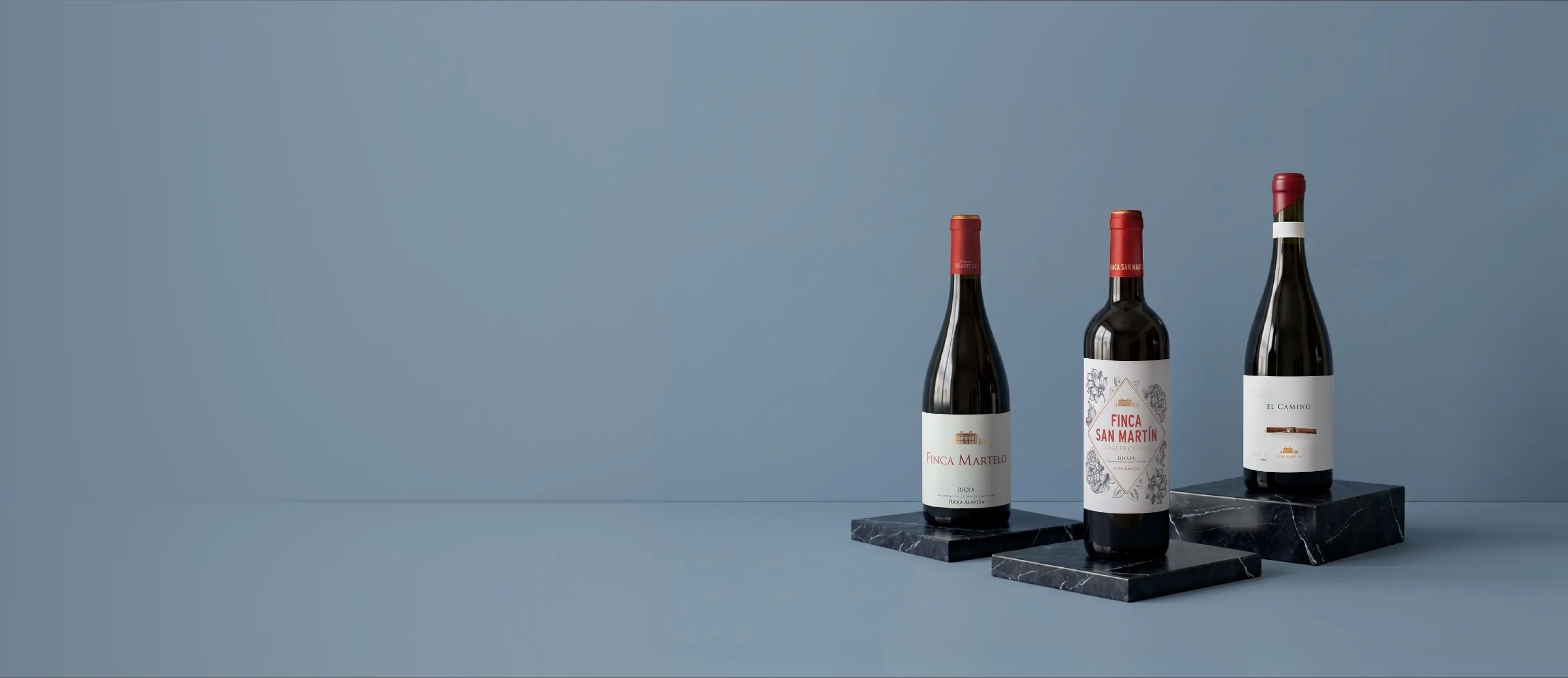 Botellas de vino de la bodega Torre de Oña