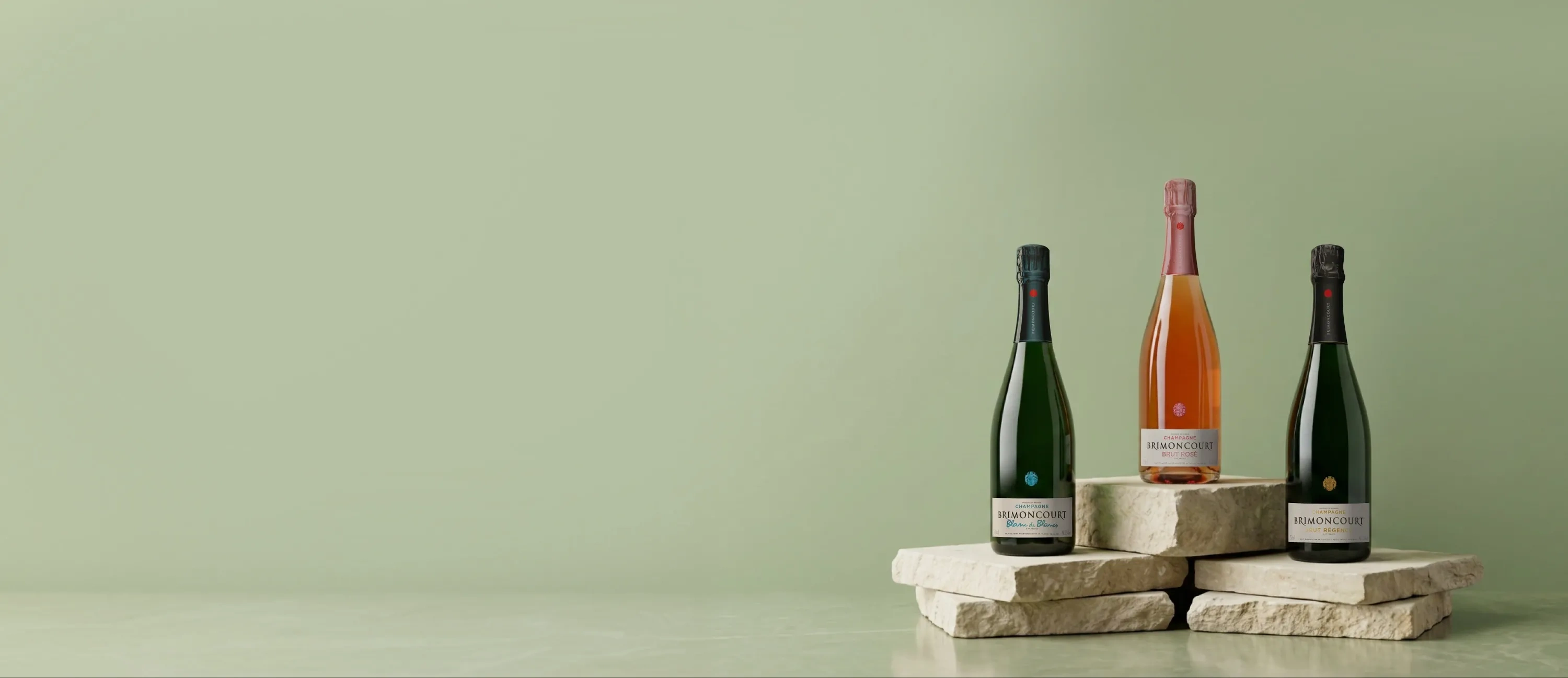 Botellas de Champagne Brimoncourt