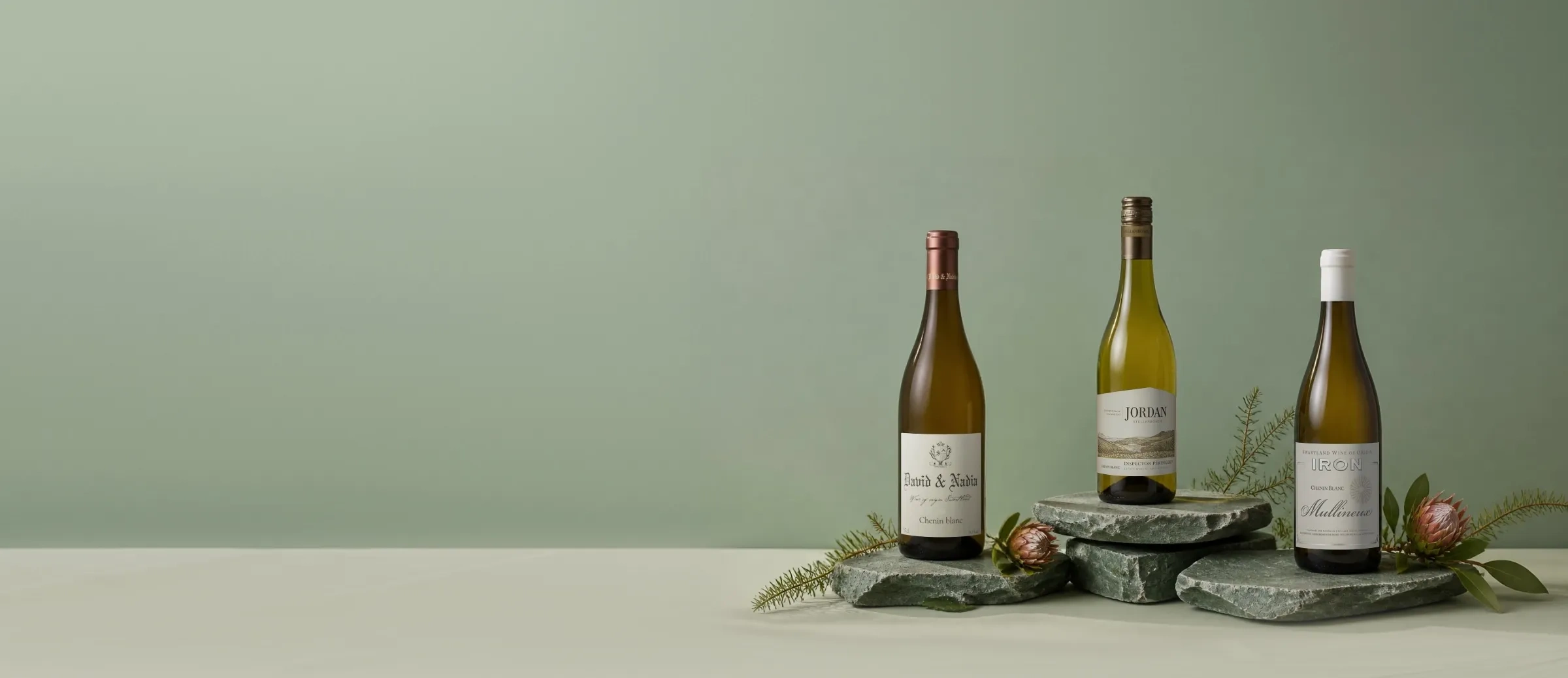 Botellas de vino Chenin blanc con 20% de descuento