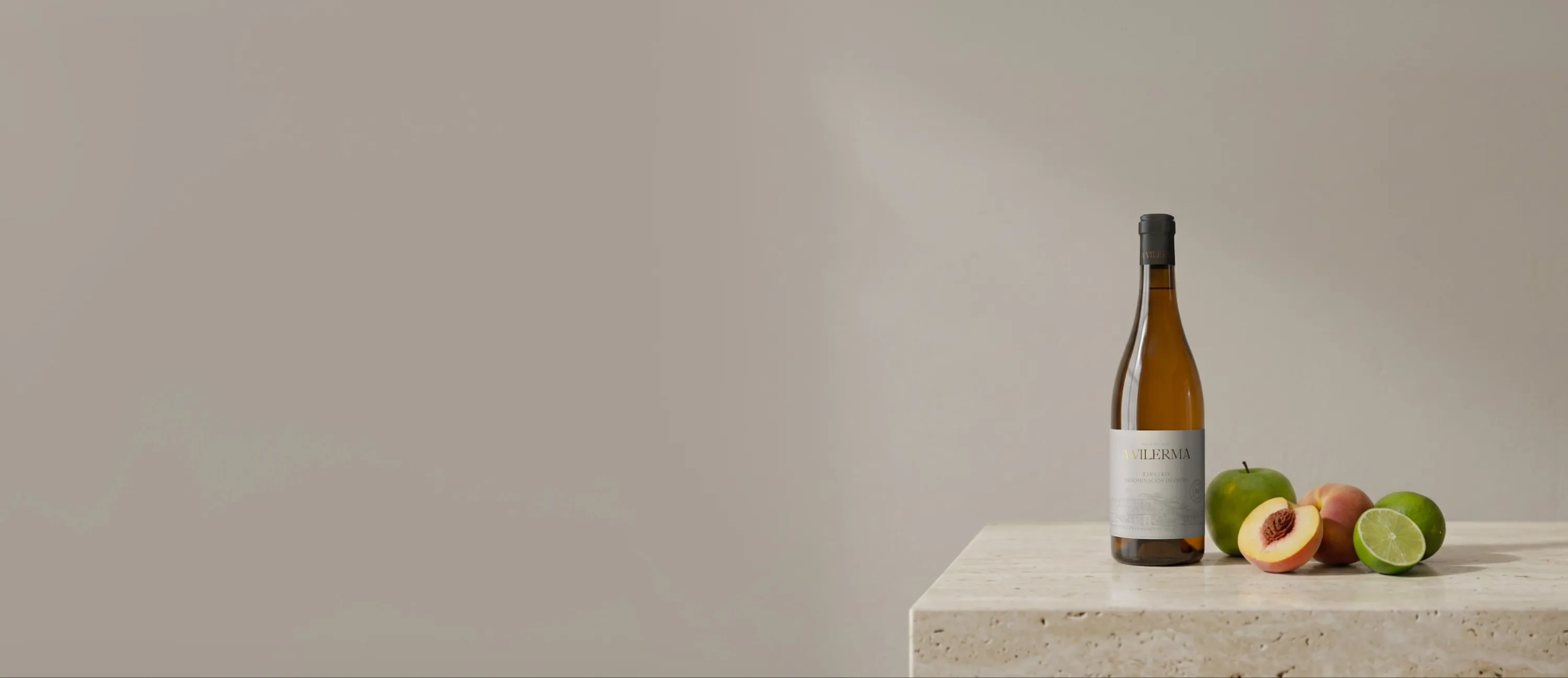 Botella de vino A Vilerma 2024