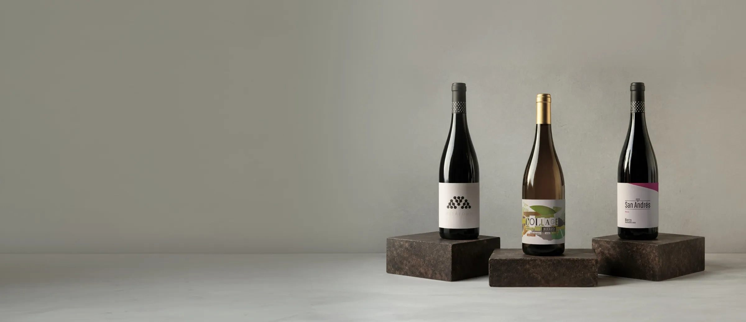 Botellas de vino de Aurelio Feo Viticultor