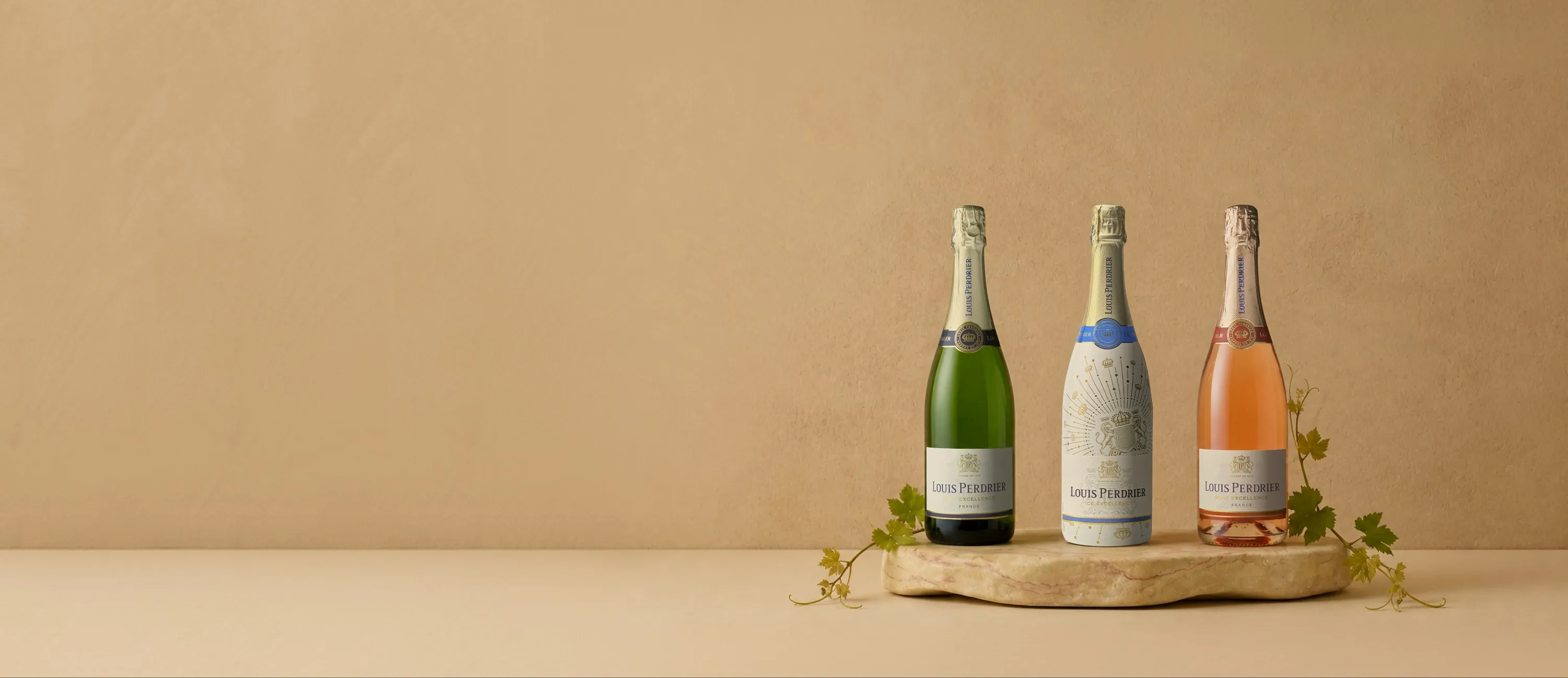 Botellas de champagne Louis Perdrier