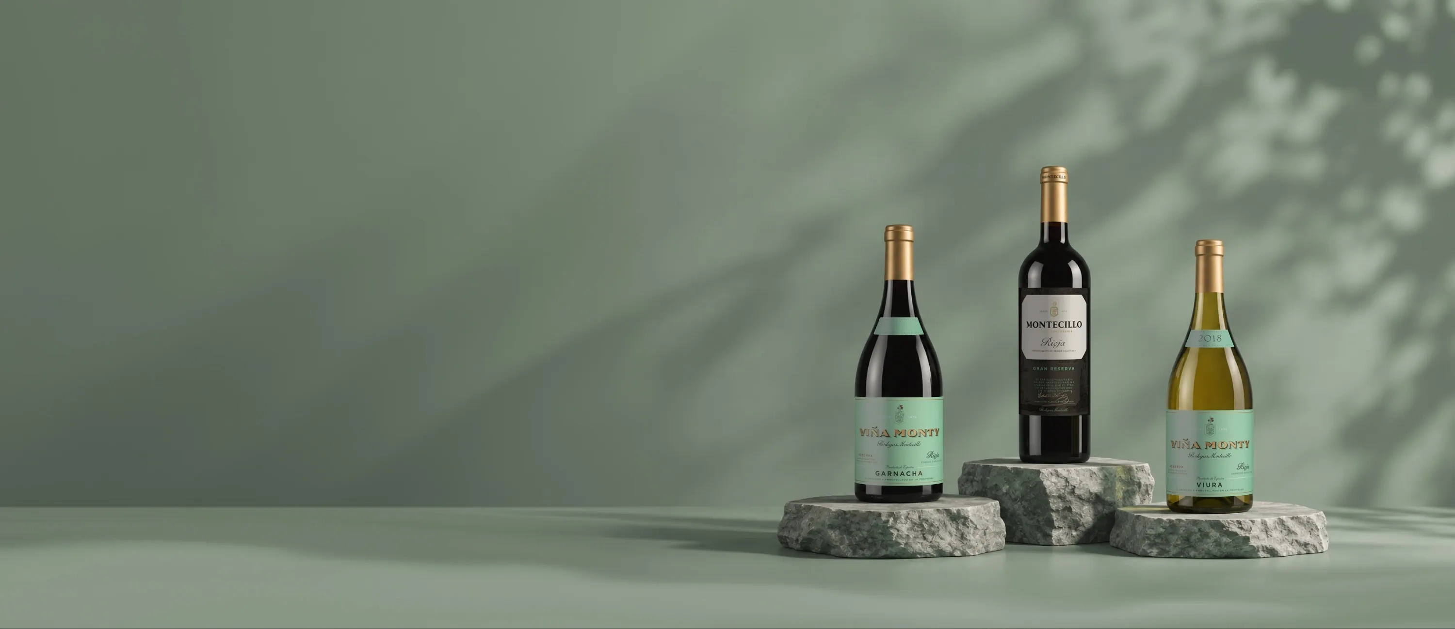 Botellas de vino de bodegas Montecillo