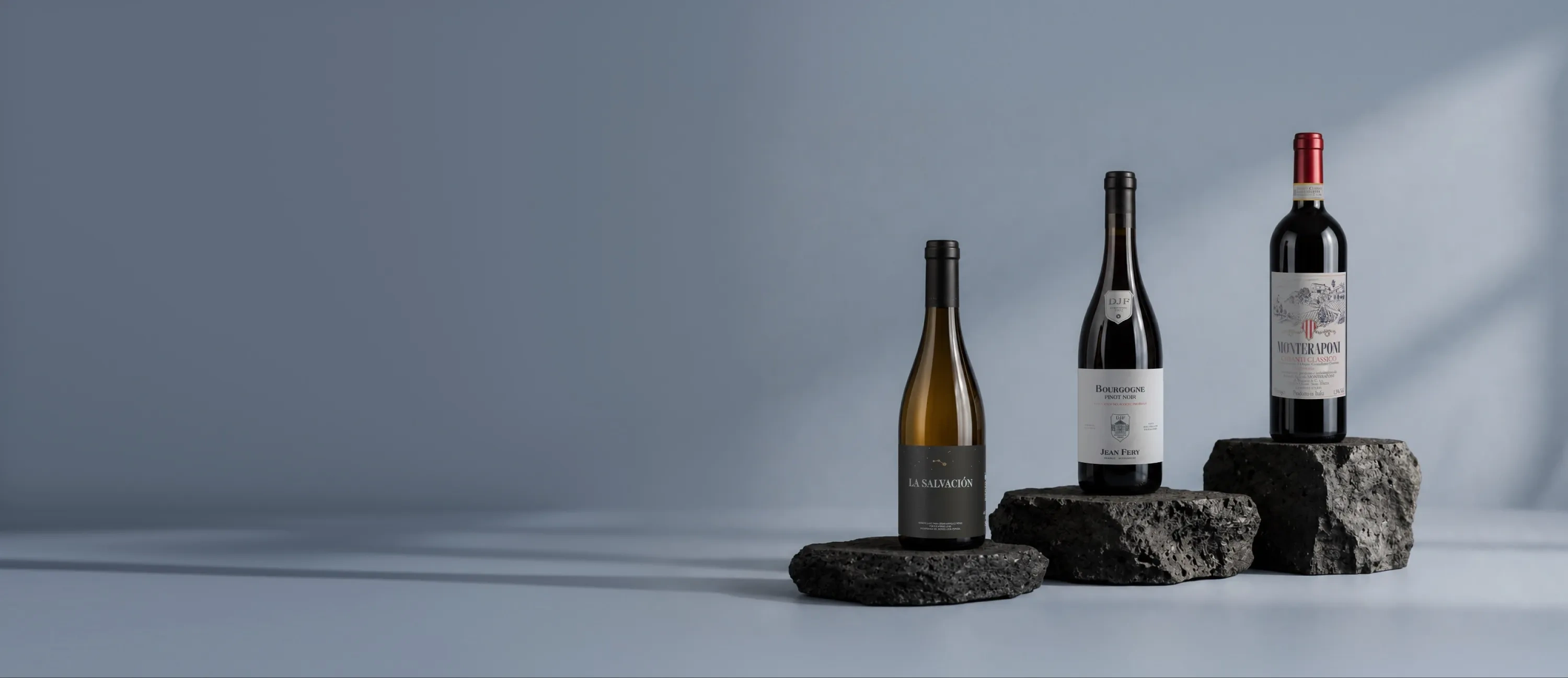 Botellas de vino seleccionadas por Alberto Ruffoni