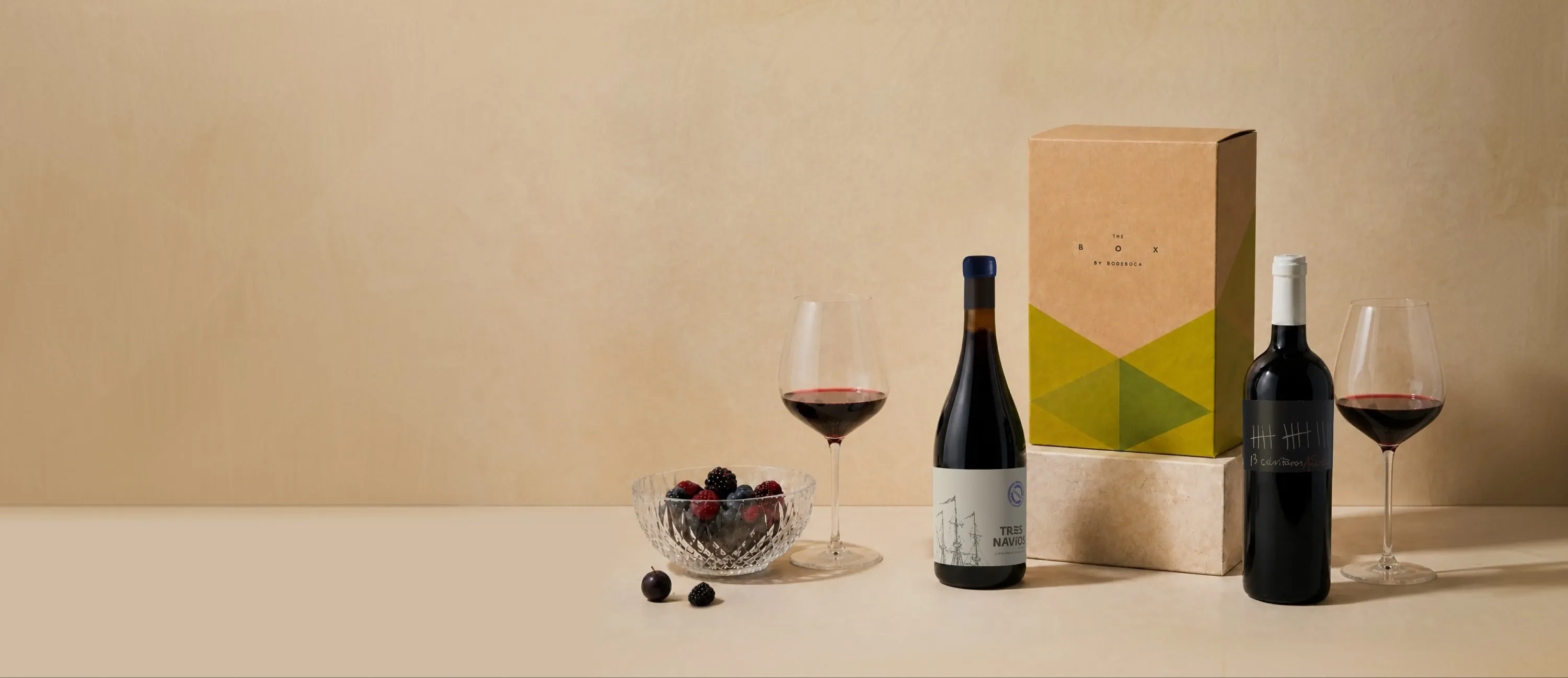 Botellas de vino de The Box by Bodeboca