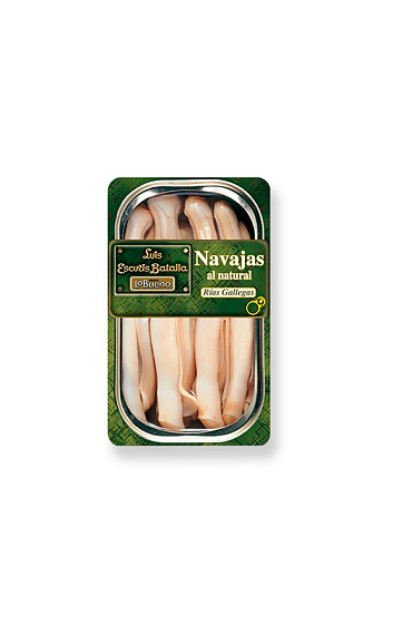 Navajas al natural (3/5 piezas)