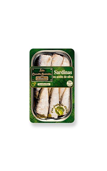 Sardinillas en aceite de oliva (16/20 piezas) 