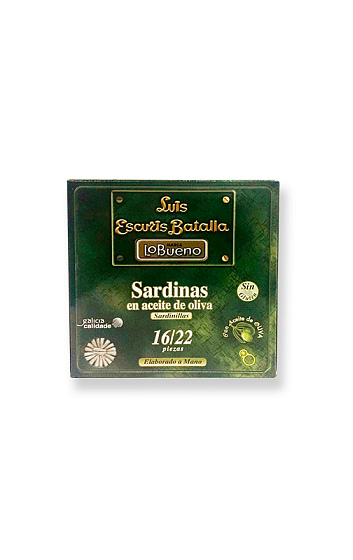 Sardinillas à l'huile d'olive (16/20 pièces)