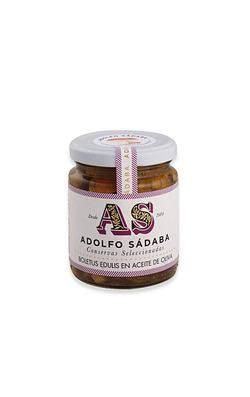 Boletus Edulis en Aceite (frasco 250 ml)