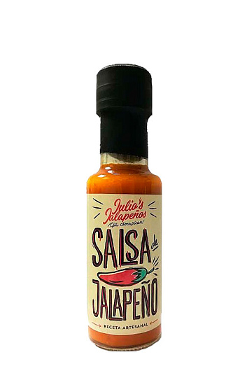 Salsa picante de Jalapeño Julio's Jalapeños 125 ml