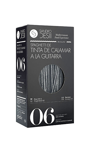 Spaghetti de Tinta de Calamar a la Guitarra 250 g