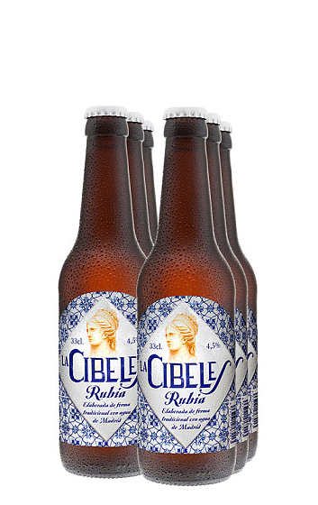 La Cibeles Rubia 33 cl. (x6)