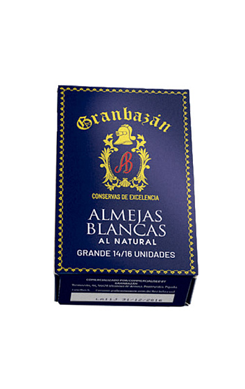 Almeja Blanca 18/20 piezas Granbazán 