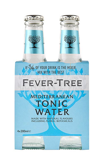 Fever Tree Mediterranean Tonic Water 20 cl (x4)