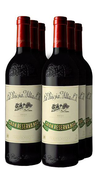 La Rioja Alta Gran Reserva 904 2001 (x6)