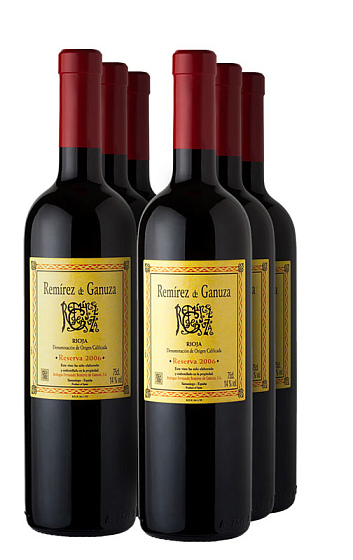 Remírez de Ganuza Reserva 2006 (x6)