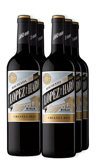 Hacienda López de Haro Crianza 2011 (x6)