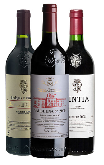 Pack Vega Sicilia (Pintia, Alión y Valbuena)