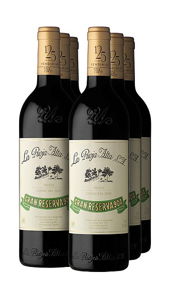 La Rioja Alta Gran Reserva 904 2005 (x6)