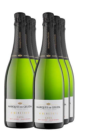 4 Heretats Brut Nature Gran Reserva 2011 (x6)
