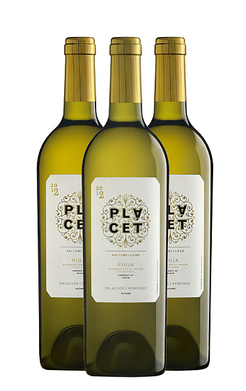 Plácet Valtomelloso Blanco 2012 (x3)
