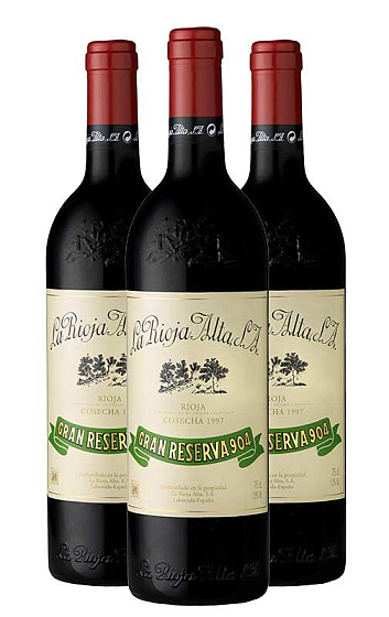 La Rioja Alta Gran Reserva 904 1997 (x3)