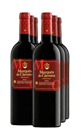 Marqués de Cáceres Crianza 2012 (x6)