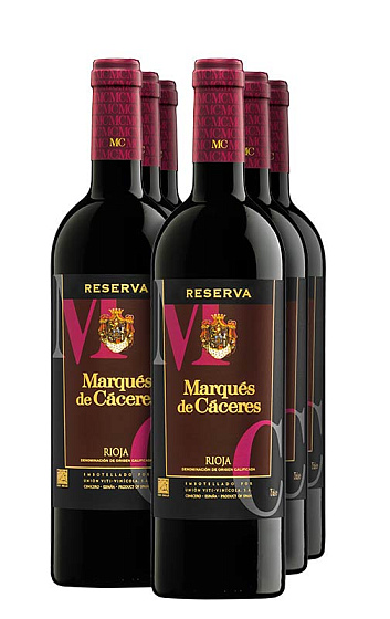 Marqués de Cáceres Reserva 2010 (x6)