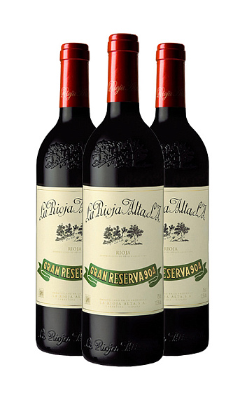 La Rioja Alta Gran Reserva 904 1998 (x3)