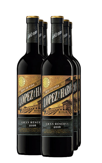 Hacienda López de Haro Gran Reserva 2009 (x6)