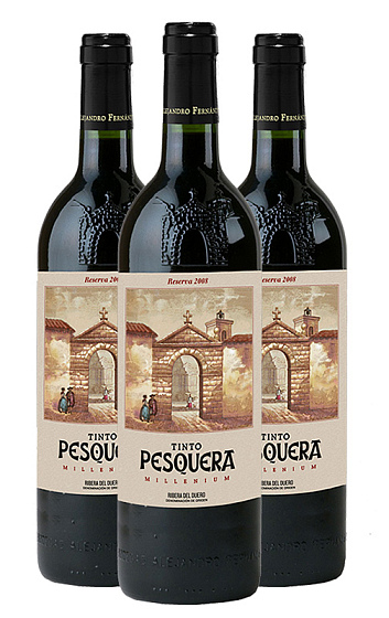 Tinto Pesquera Millenium 2008 (x3)