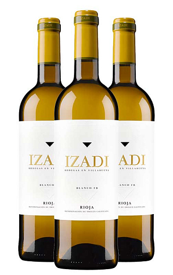 Izadi Blanco Fermentado en Barrica 2016 (x3)