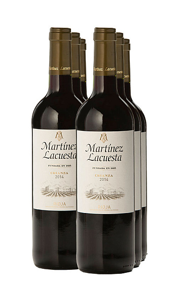 Martínez Lacuesta Crianza 2014 (x6)