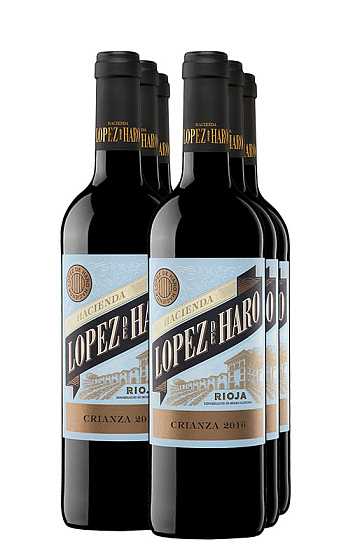Hacienda López de Haro Crianza 2016 (x6)