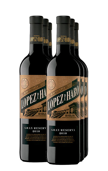 Hacienda López de Haro Gran Reserva 2010 (x6)