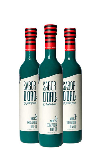 Aceite de Oliva Premium Sabor de Oro Verde 50 cl. (x3)