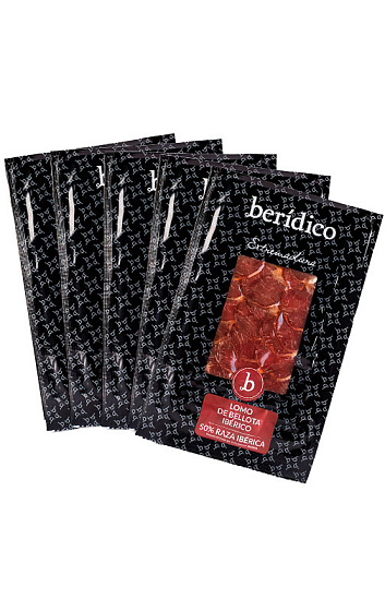 Lomo de Bellota 50% Ibérico sobre 100g (x5)